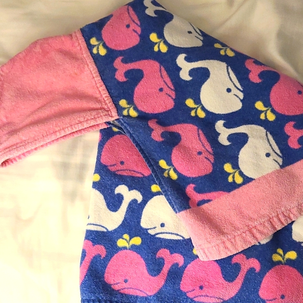 Pottery Barn Kids hooded baby towel